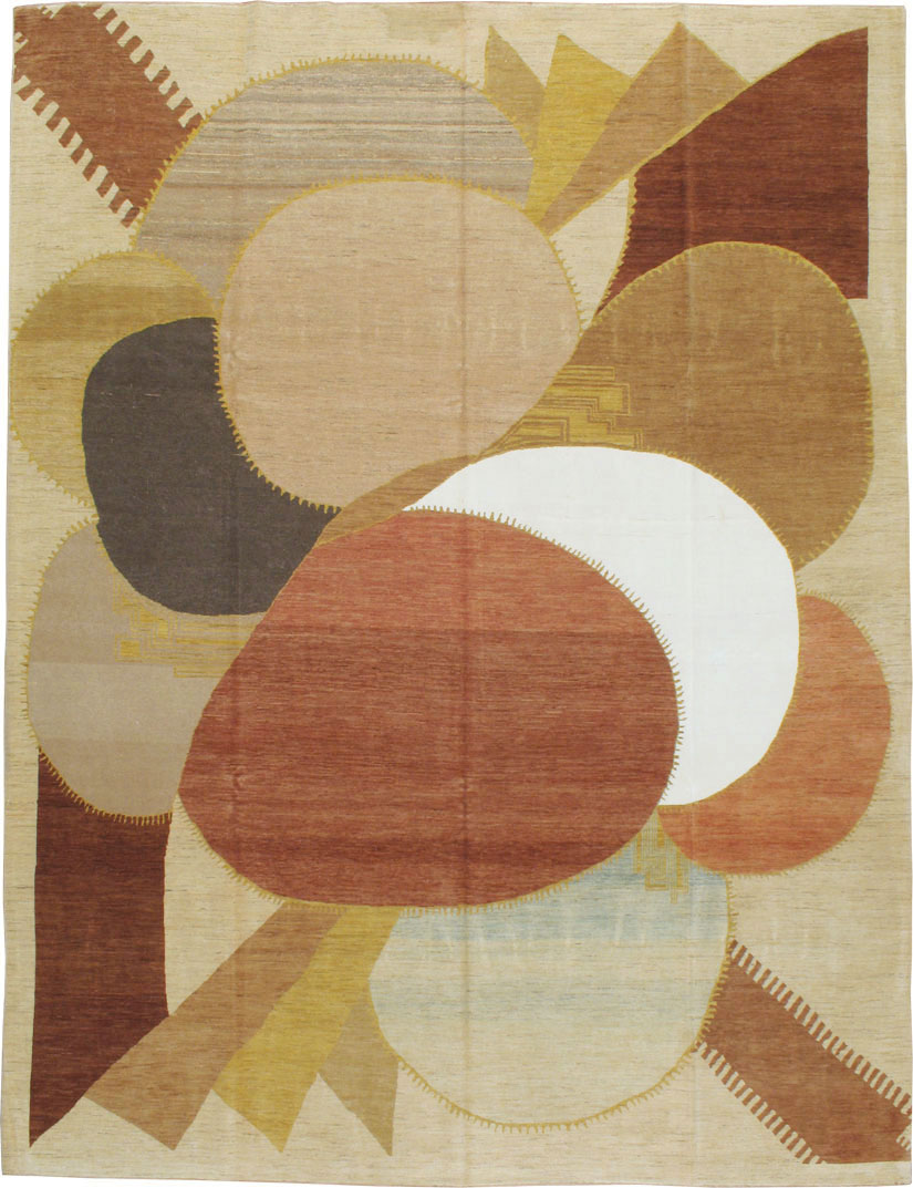 Modern Persian Tabriz Carpet, No.16859 - Galerie Shabab