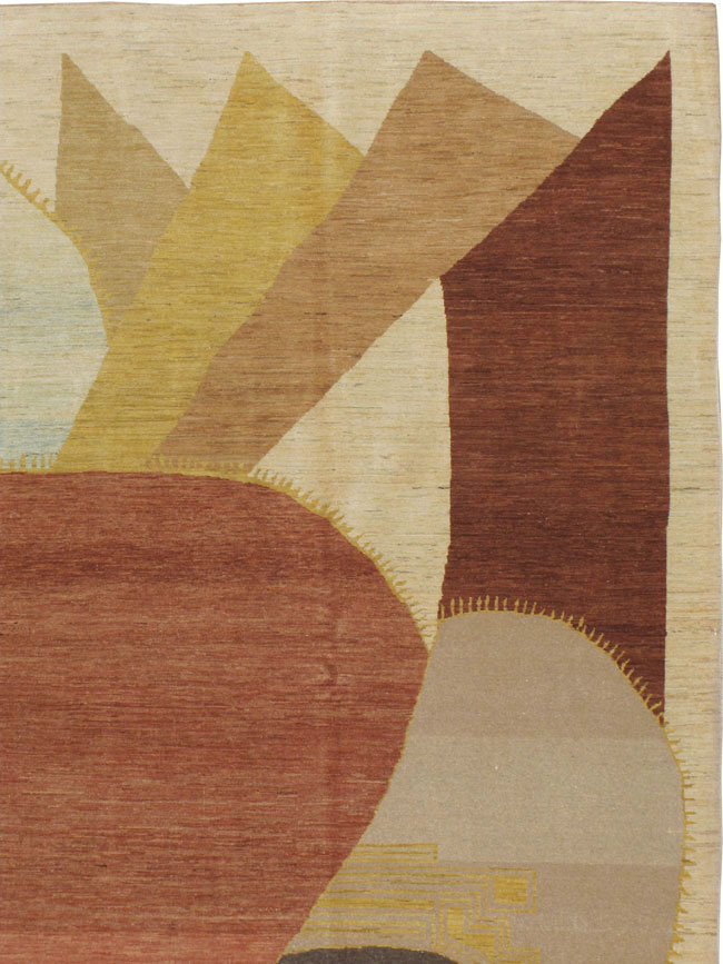 Modern Persian Tabriz Carpet, No.16859 - Galerie Shabab