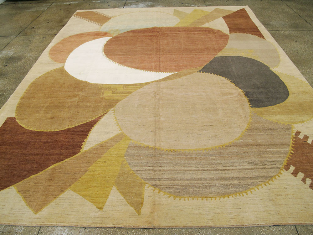 Modern Persian Tabriz Carpet, No.16859 - Galerie Shabab