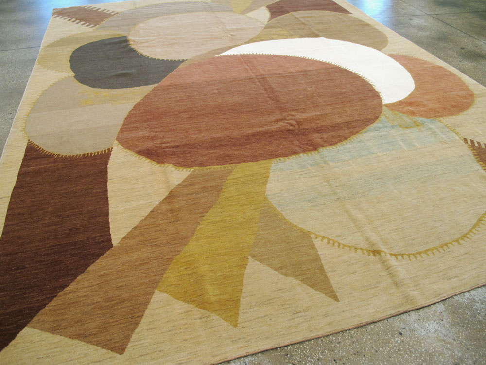 Modern Persian Tabriz Carpet, No.16859 - Galerie Shabab