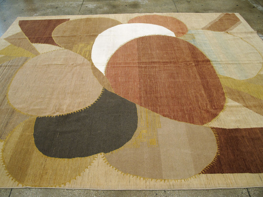 Modern Persian Tabriz Carpet, No.16859 - Galerie Shabab