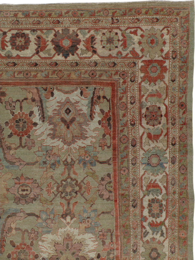 Antique Sultanbad Carpet, No.16861 - Galerie Shabab