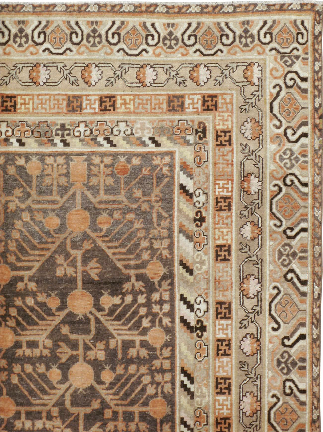 Antique East Turkestan Khotan Carpet, No.16875 - Galerie Shabab