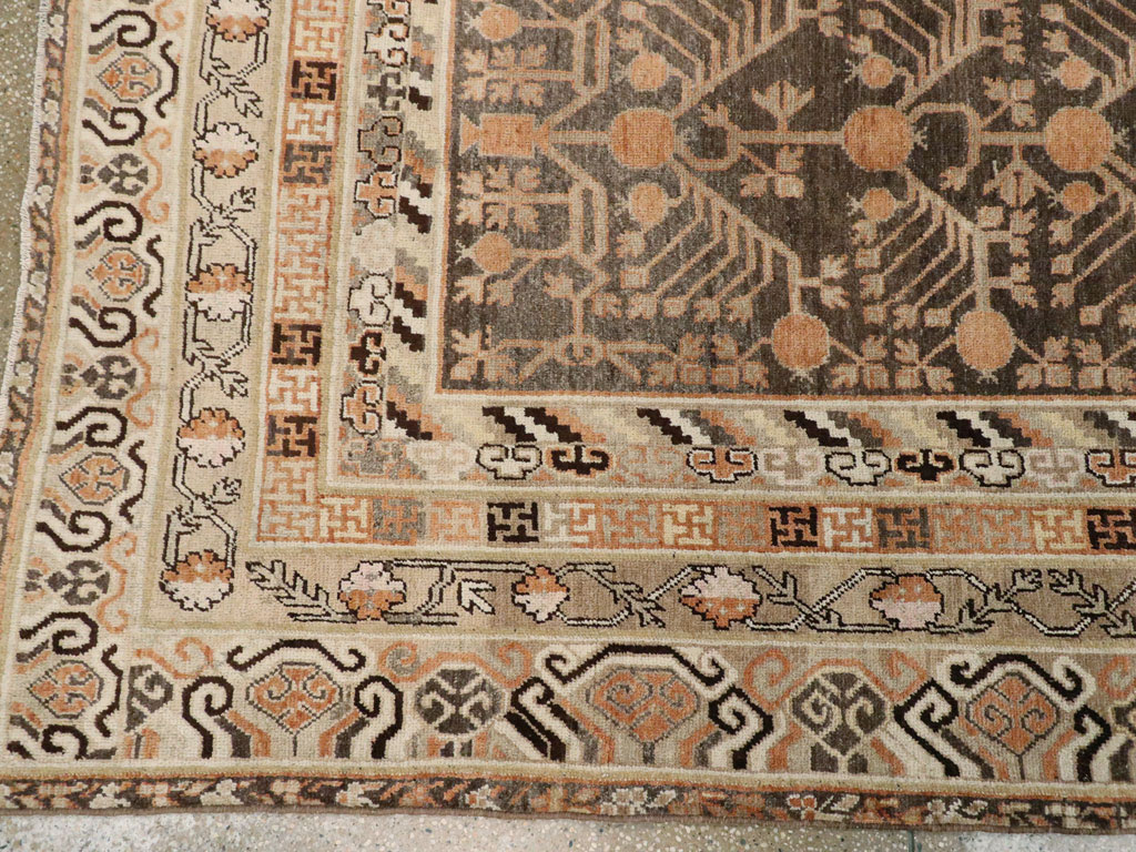 Antique East Turkestan Khotan Carpet, No.16875 - Galerie Shabab