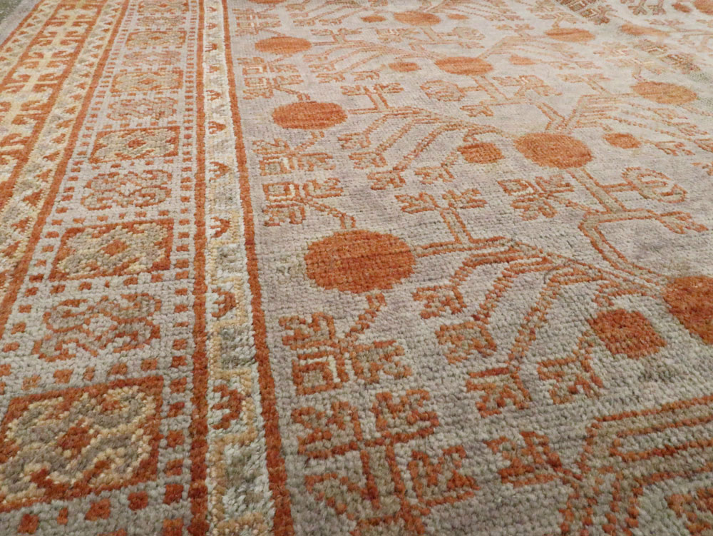 Antique East Turkestan Khotan Carpet, No.16876 - Galerie Shabab