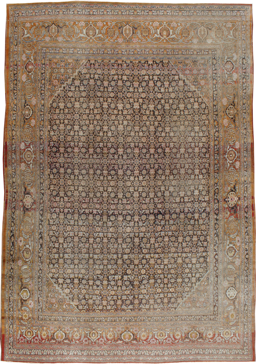 Antique Tabriz Carpet, No.16892 - Galerie Shabab