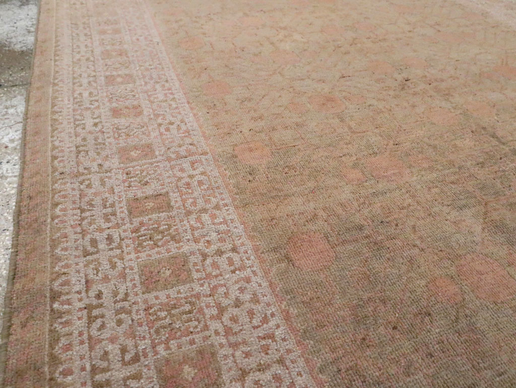 Vintage East Turkestan Khotan Carpet, No.16900 - Galerie Shabab