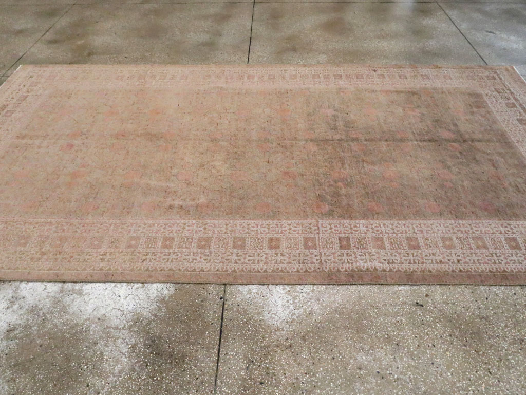 Vintage East Turkestan Khotan Carpet, No.16900 - Galerie Shabab