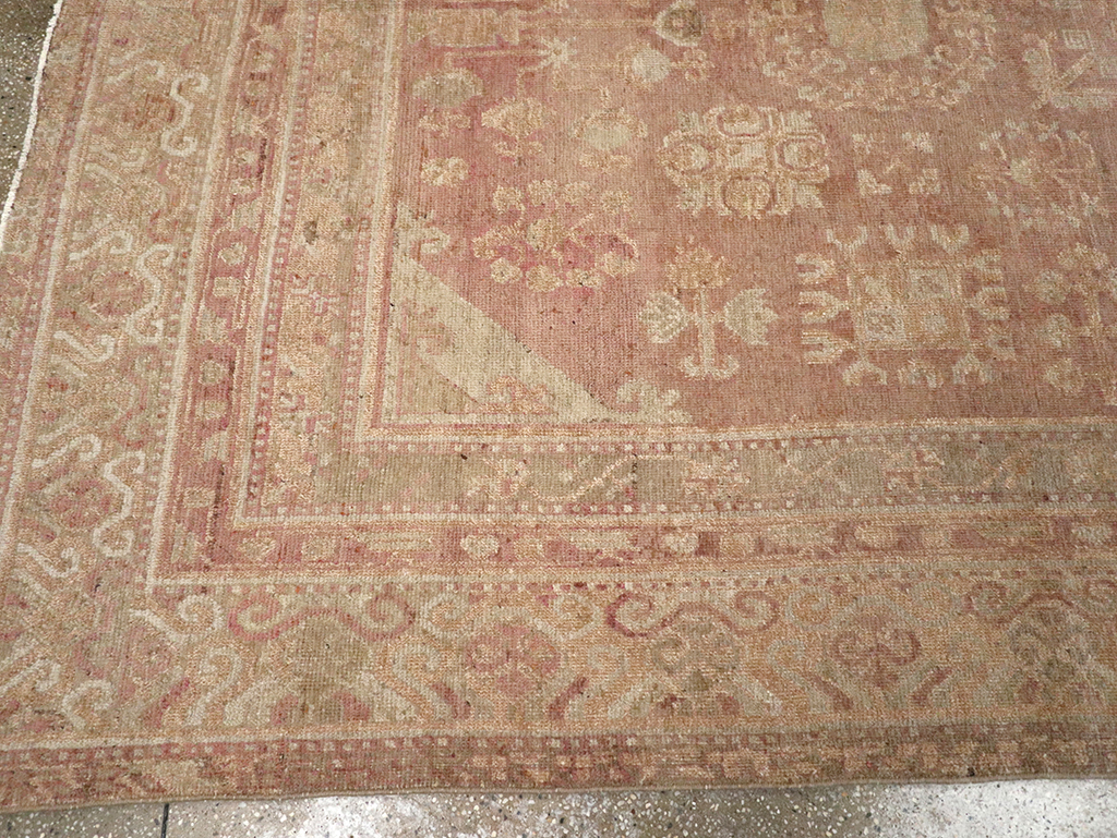 Vintage East Turkestan Khotan Carpet, No.16902 - Galerie Shabab