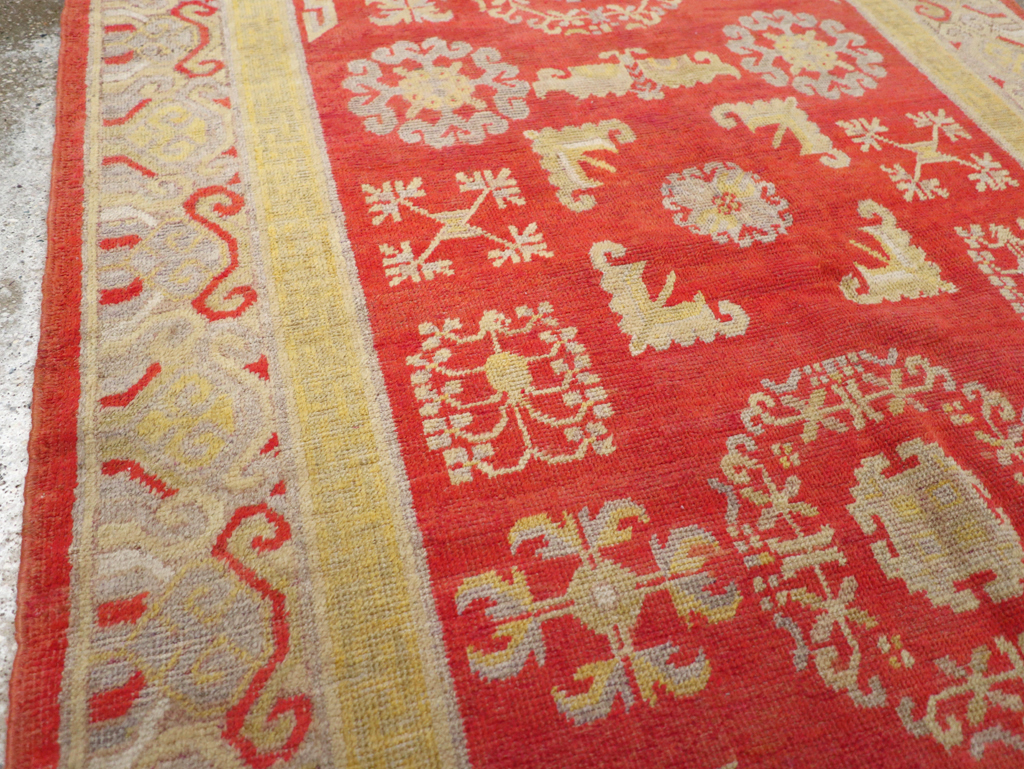 Antique Khotan Rug, No.16909 - Galerie Shabab