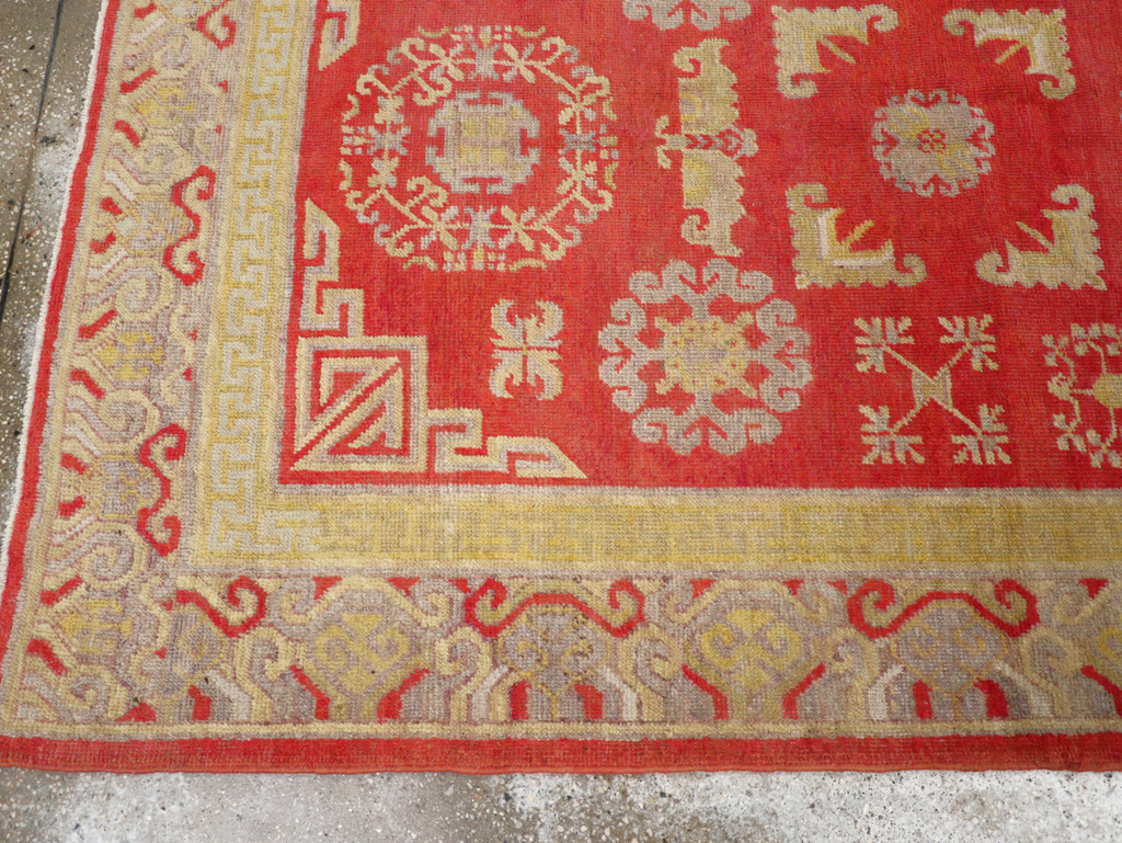 Antique Khotan Rug, No.16909 - Galerie Shabab