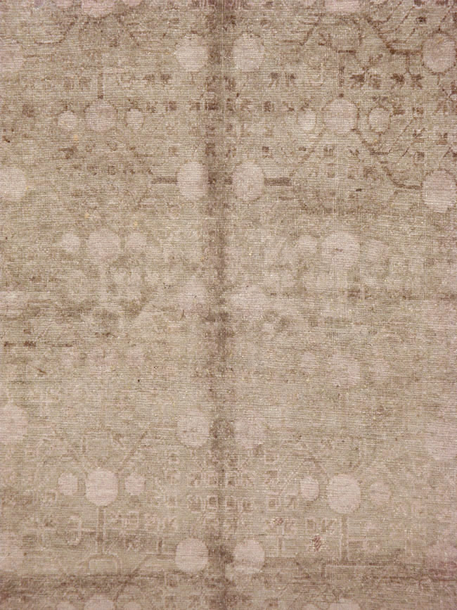 Vintage East Turkestan Khotan Carpet, No.16912 - Galerie Shabab