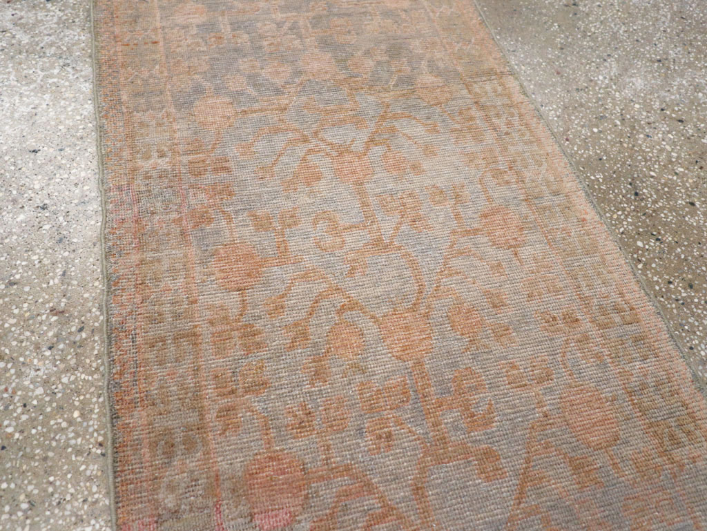Vintage East Turkestan Khotan Runner, No.16916 - Galerie Shabab