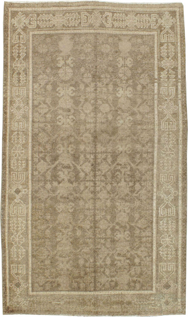 Vintage East Turkestan Khotan Rug, No.16920 - Galerie Shabab