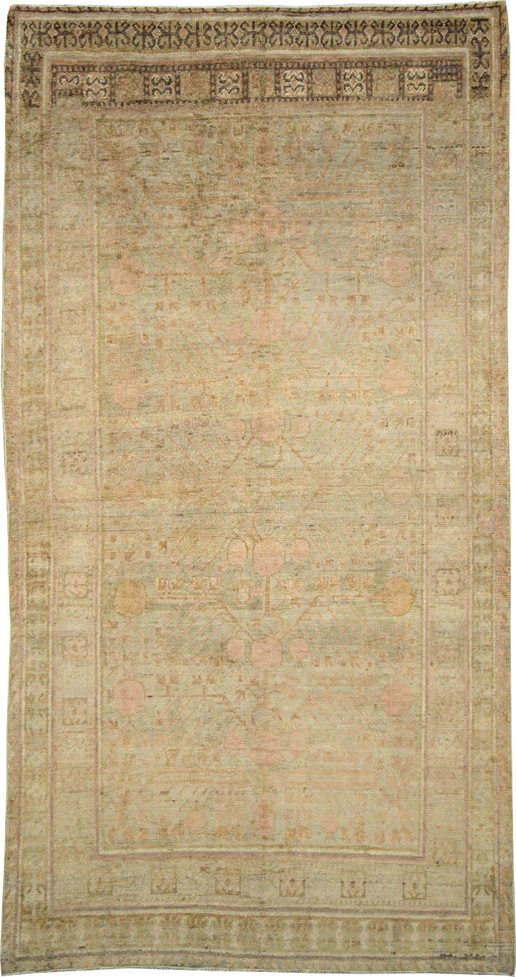 Antique East Turkestan Khotan Rug, No.16921 - Galerie Shabab