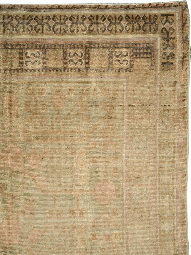 Antique East Turkestan Khotan Rug, No.16921 - Galerie Shabab