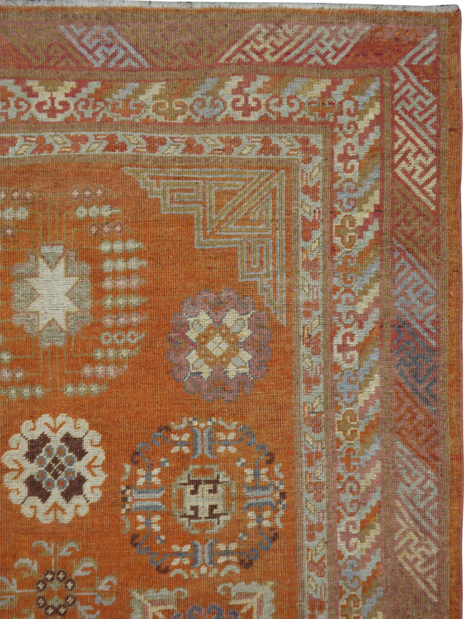 Antique Khotan Gallery Carpet, No.16933 - Galerie Shabab