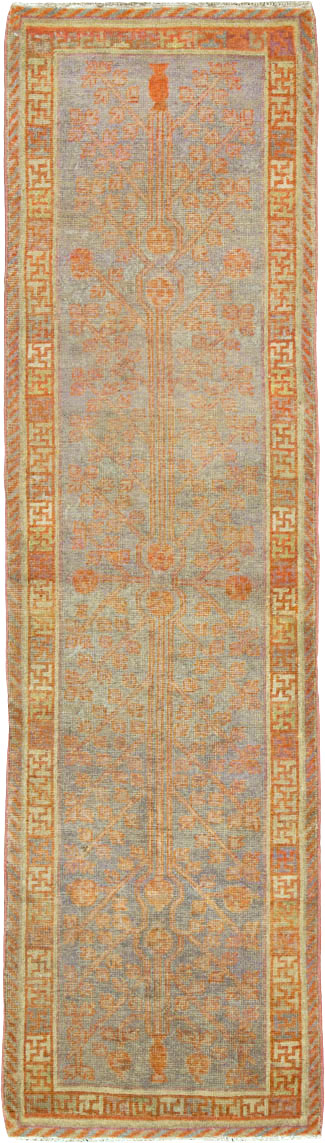 Vintage East Turkestan Khotan Runner, No.16936 - Galerie Shabab