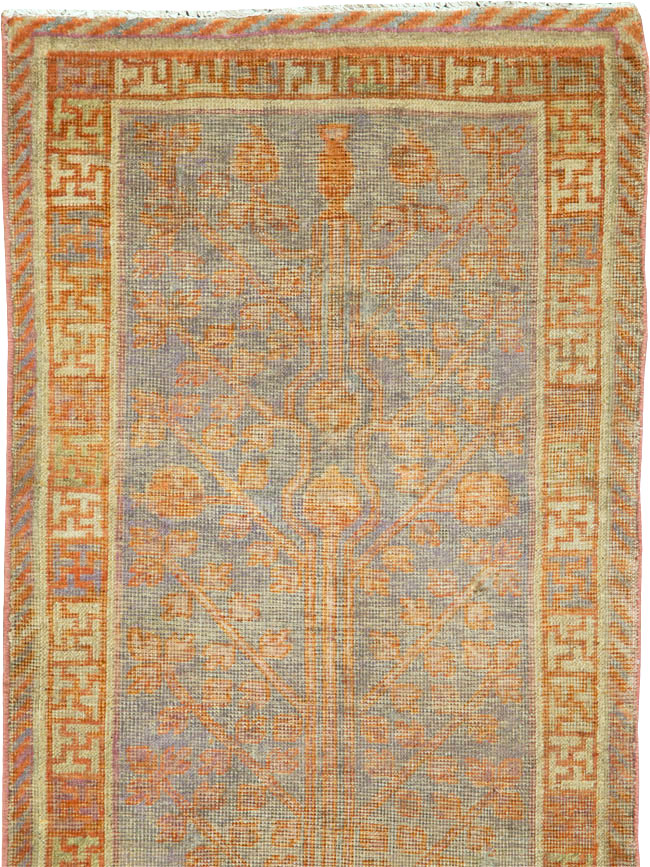 Vintage East Turkestan Khotan Runner, No.16936 - Galerie Shabab