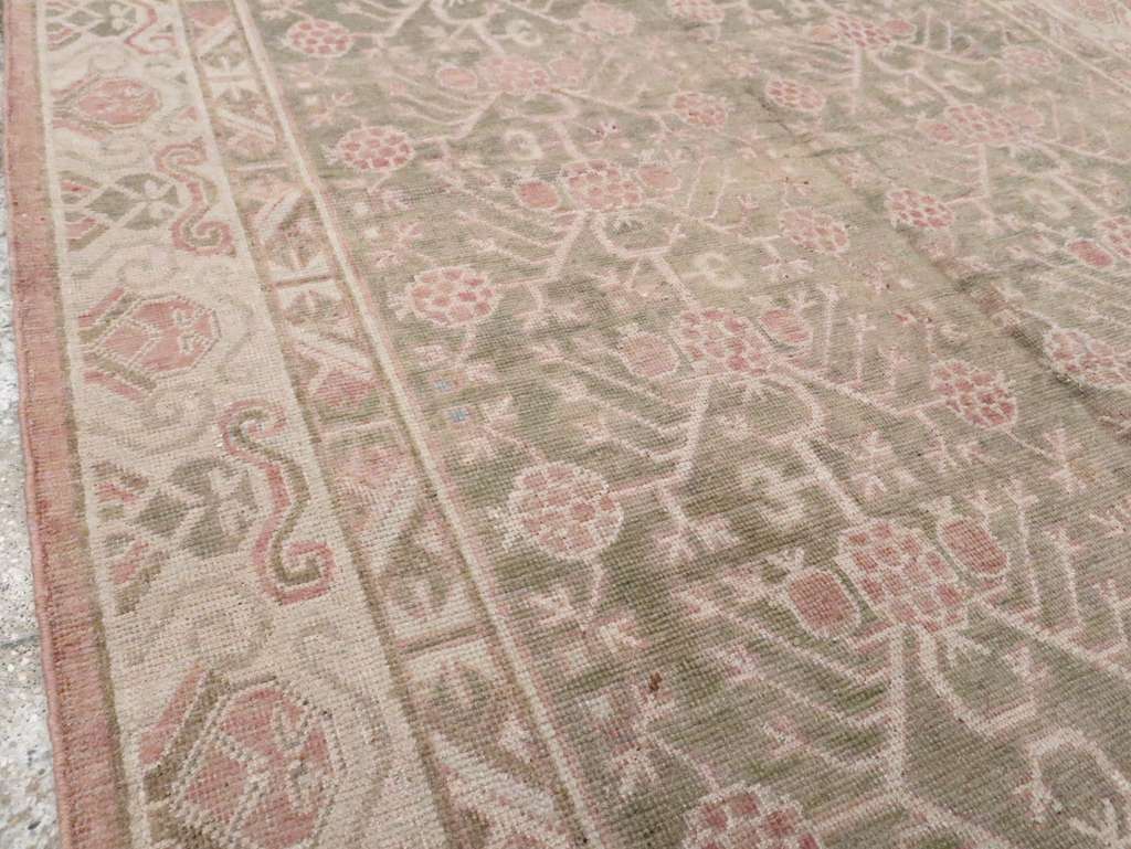 Vintage East Turkestan Khotan Carpet, No.16938 - Galerie Shabab