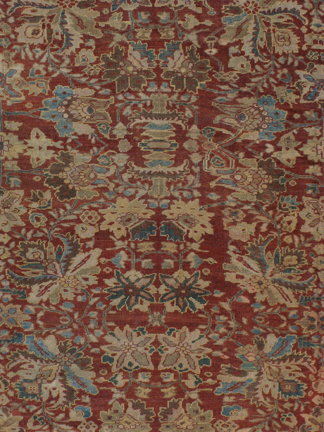 Antique Persian Mahal Carpet, No.16945 - Galerie Shabab