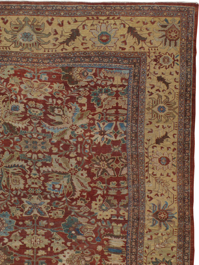 Antique Persian Mahal Carpet, No.16945 - Galerie Shabab