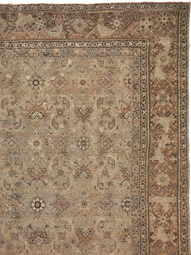 Antique Persian Malayer Gallery Carpet, No.16947 - Galerie Shabab