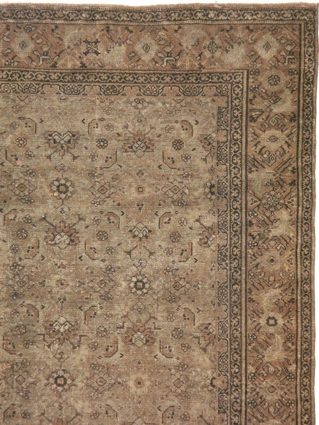 Antique Persian Malayer Gallery Carpet, No.16947 - Galerie Shabab