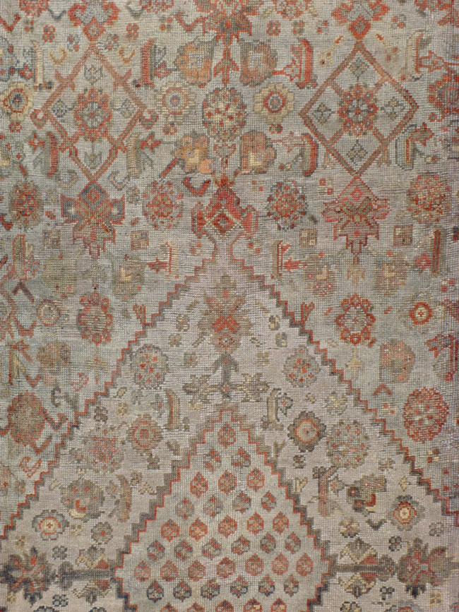 Antique Turkish Oushak Carpet, No.16948 - Galerie Shabab