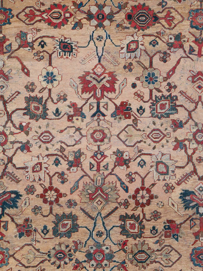 Antique Persian Mahal Carpet, No.16950 - Galerie Shabab