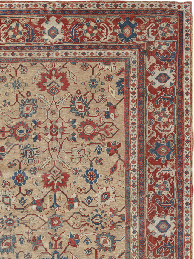 Antique Persian Mahal Carpet, No.16950 - Galerie Shabab