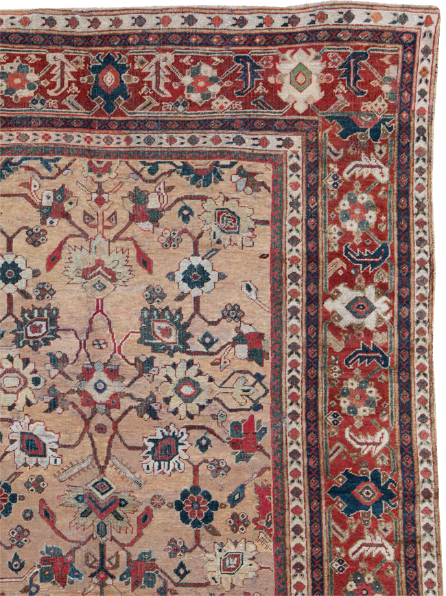 Antique Persian Mahal Carpet, No.16950 - Galerie Shabab