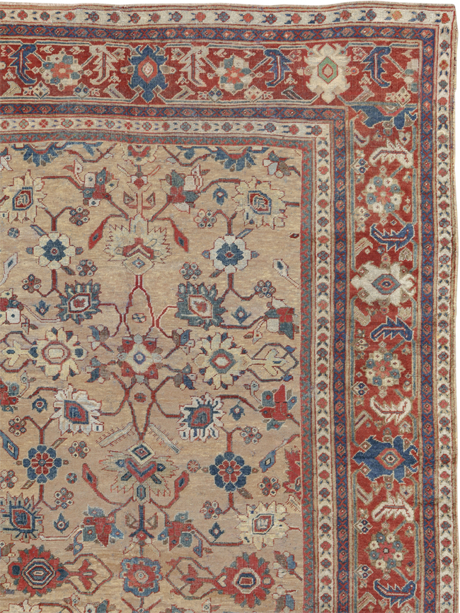 Antique Persian Mahal Carpet, No.16950 - Galerie Shabab