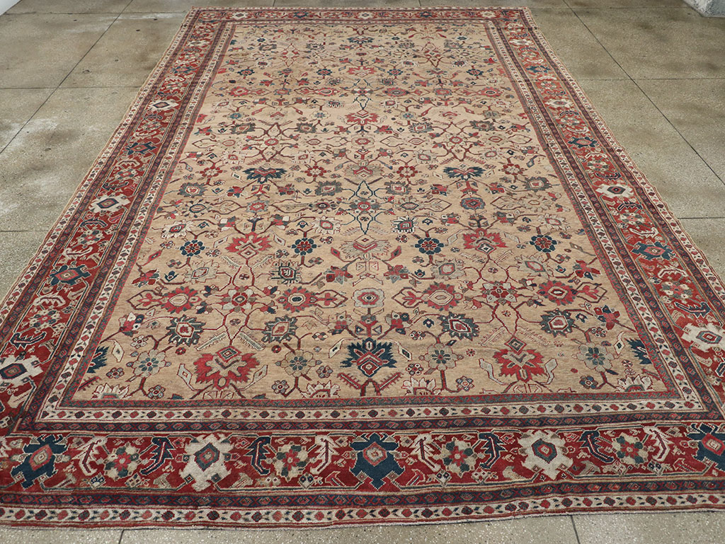 Antique Persian Mahal Carpet, No.16950 - Galerie Shabab