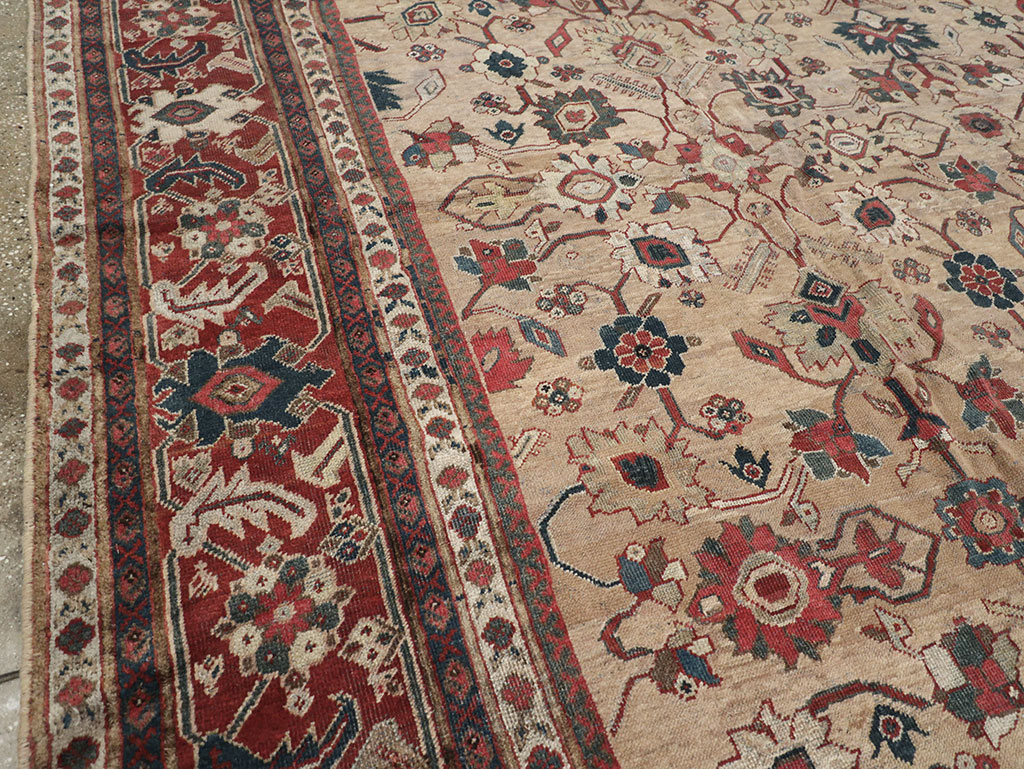 Antique Persian Mahal Carpet, No.16950 - Galerie Shabab