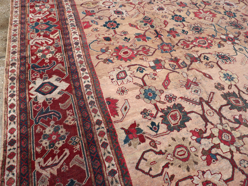 Antique Persian Mahal Carpet, No.16950 - Galerie Shabab