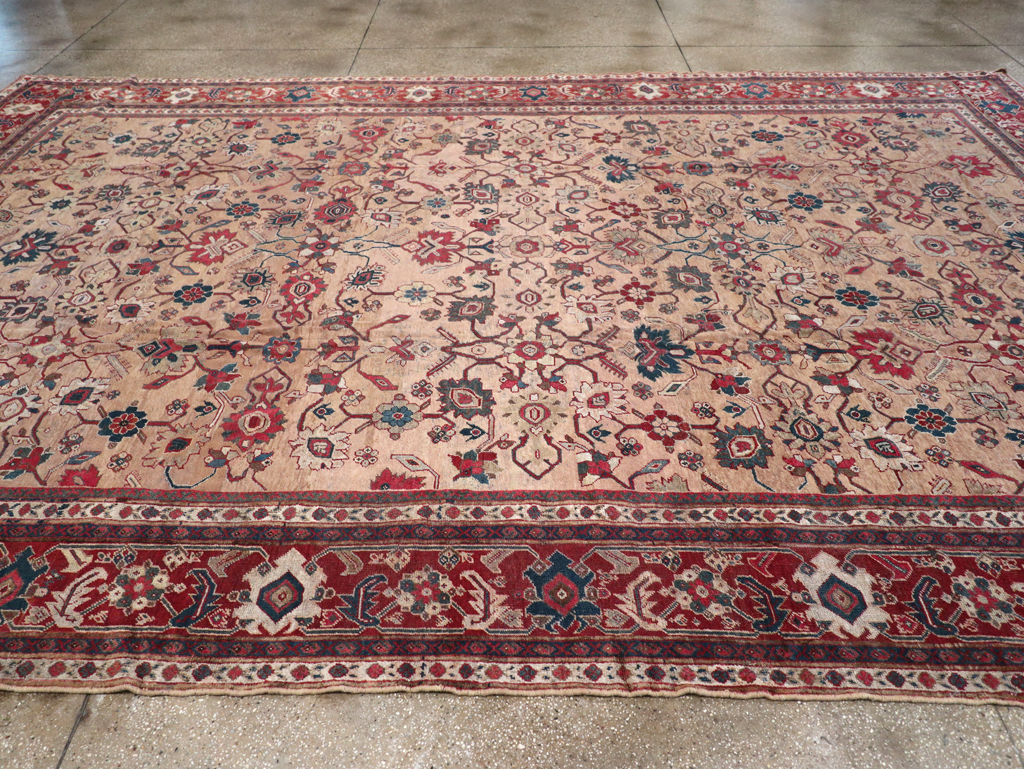 Antique Persian Mahal Carpet, No.16950 - Galerie Shabab