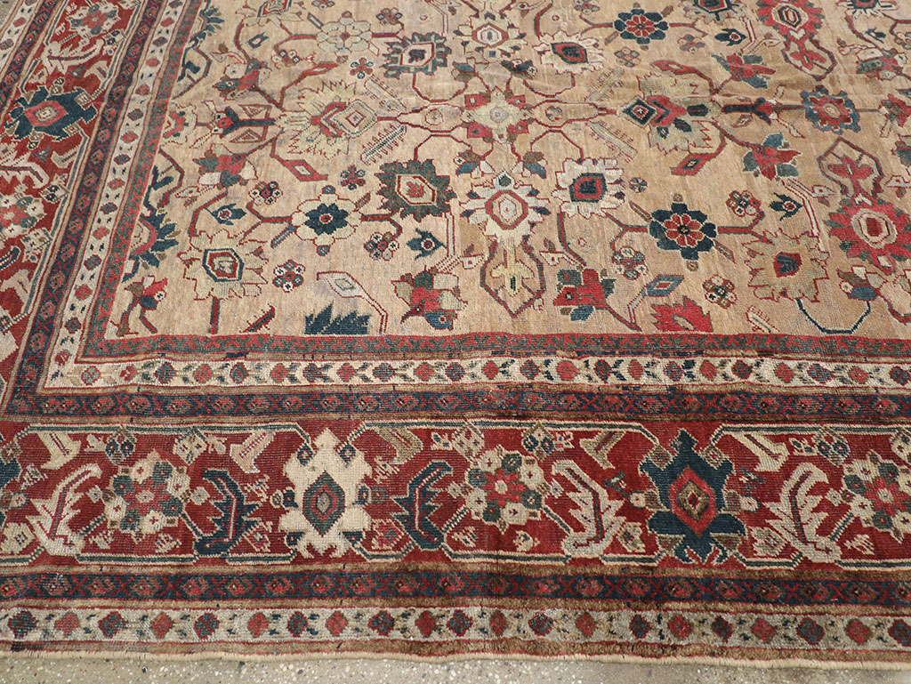 Antique Persian Mahal Carpet, No.16950 - Galerie Shabab