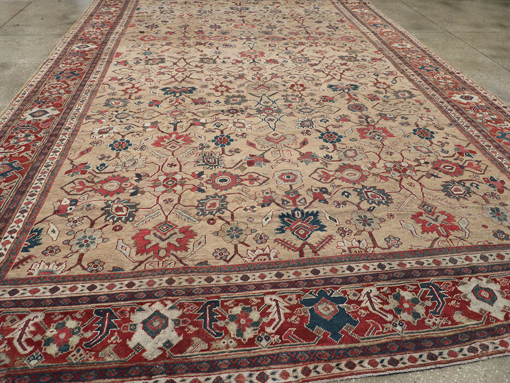 Antique Persian Mahal Carpet, No.16950 - Galerie Shabab