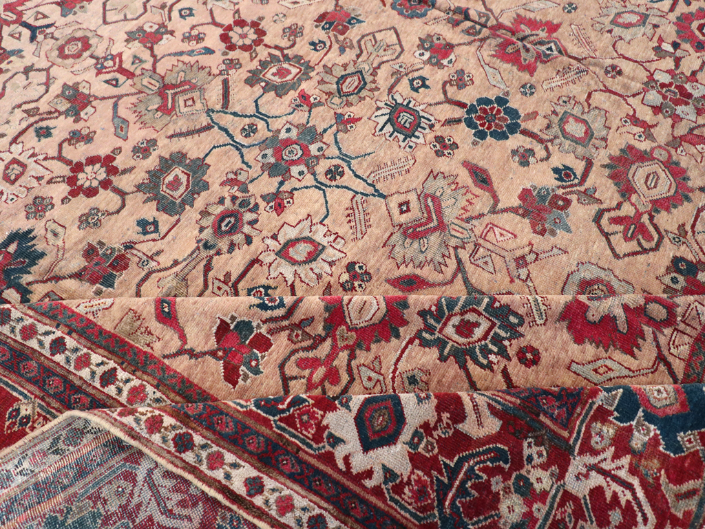 Antique Persian Mahal Carpet, No.16950 - Galerie Shabab