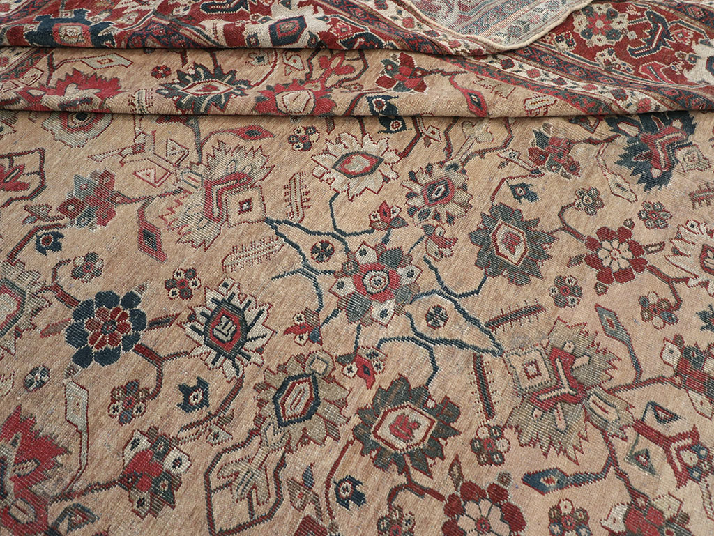 Antique Persian Mahal Carpet, No.16950 - Galerie Shabab