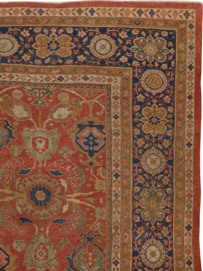 Antique Persian Mahal Carpet, No.16960 - Galerie Shabab