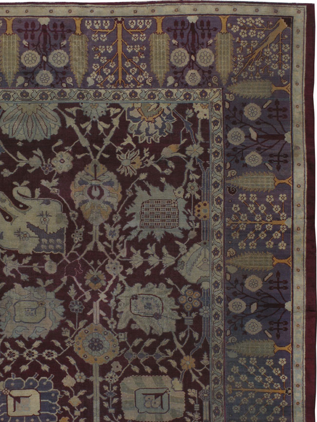 Antique Amritsar Carpet, No.16972 - Galerie Shabab