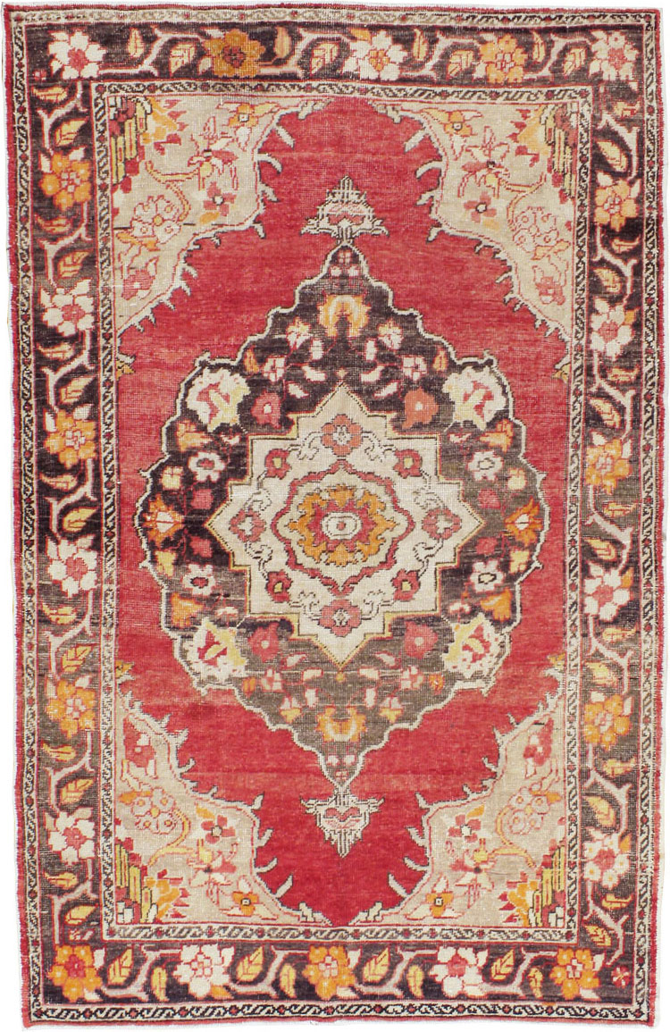 Antique Turkish Oushak Carpet, No.16975 - Galerie Shabab