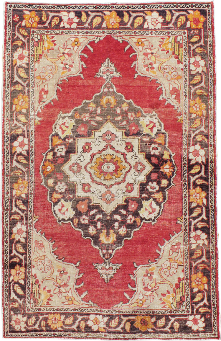 Antique Turkish Oushak Carpet, No.16975 - Galerie Shabab