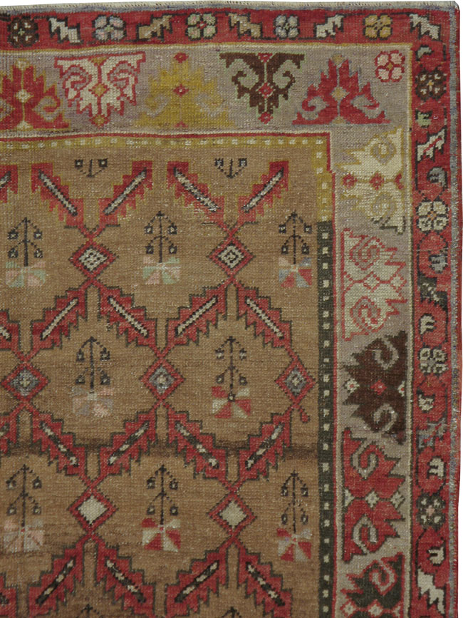 Antique Oushak Carpet, No.16977 - Galerie Shabab