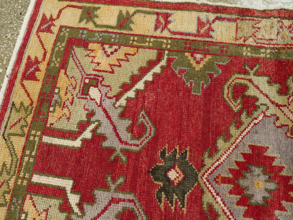 Vintage Turkish Oushak Runner, No.16979 - Galerie Shabab