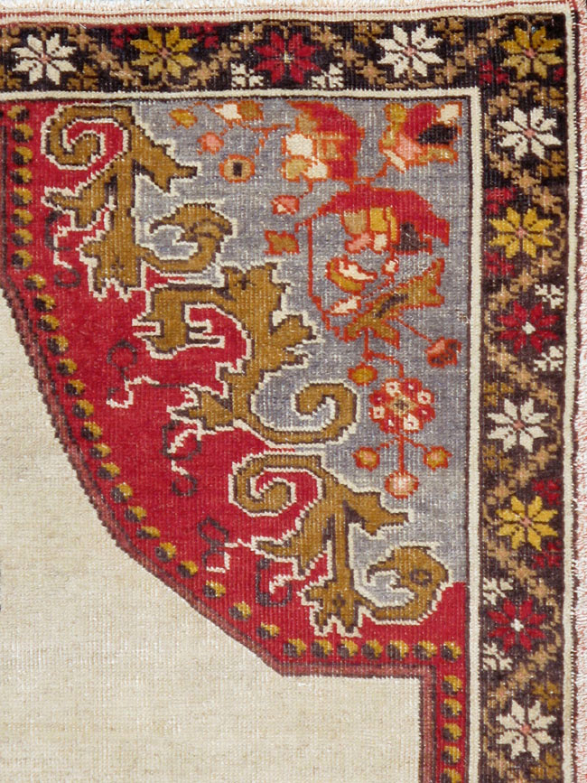 Vintage Turkish Oushak Rug, No.16982 - Galerie Shabab