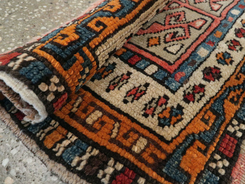 Antique Persian Kurdish Rug (Pair: 2 of 2), No.16995 - Galerie Shabab