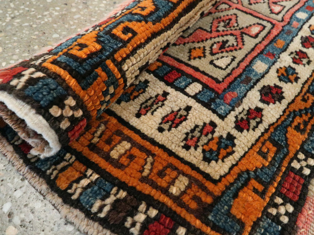 Antique Persian Kurdish Rug (Pair: 2 of 2), No.16995 - Galerie Shabab